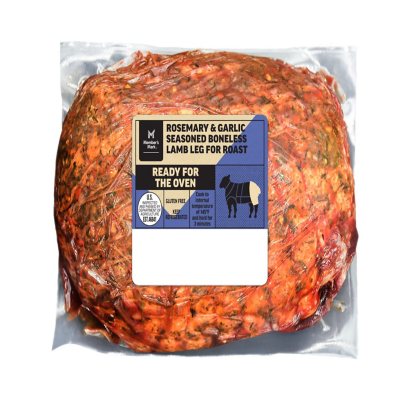 Member's Mark Seasoned Boneless Lamb Leg (priced per pound) Sam's Club