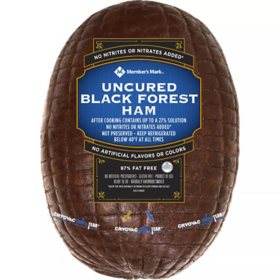 Member's Mark Uncured Black Forest Ham, priced per pound