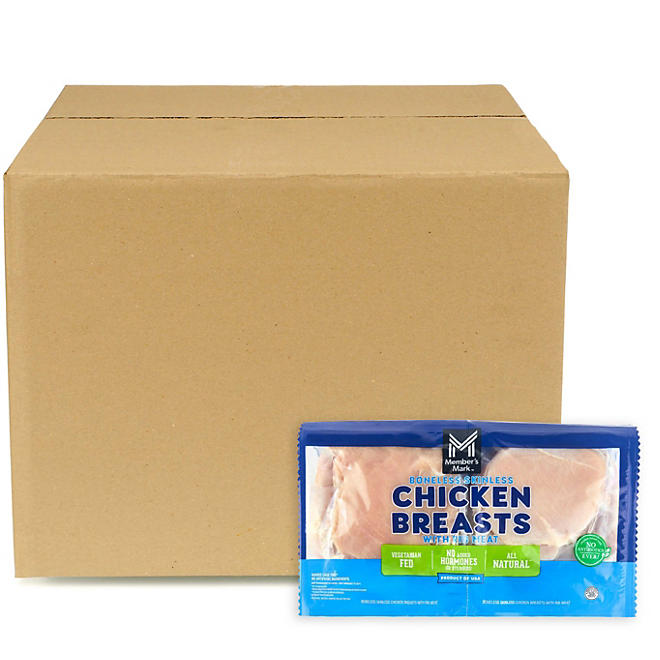 Boneless Skinless Chicken Breast, Case (priced per pound)