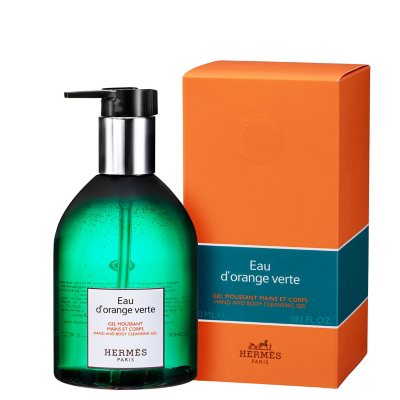 Hermes Eau D'Orange Verte Hand and Body Cleansing Gel (10.1 fl. oz