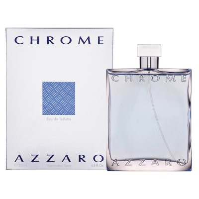 Chrome Azzaro Travel set 2 pcs , Eau de Toilette 3.4 oz, Men's Cologne