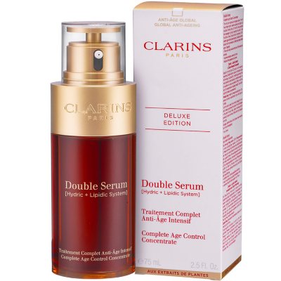 Clarins Paris Double Serum, Deluxe Edition (2.5 fl. oz.) - Sam's Club