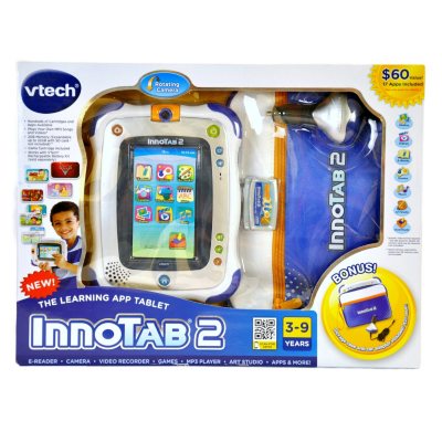 Altijd Tochi boom Kameraad VTech InnoTab 2 Learning App Tablet Bundle - Sam's Club