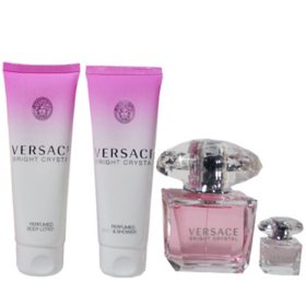 Versace Bright Crystal 4 Piece Giftset