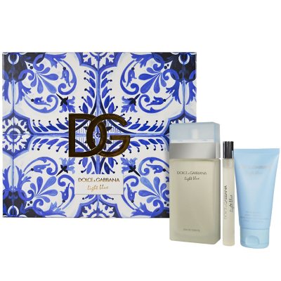 Dolce and gabbana outlet light blue gift pack