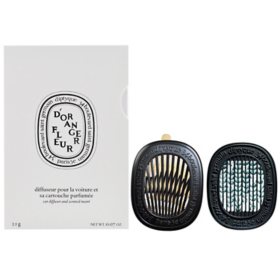 Diptyque Fleur D'Oranger Car Diffuser + Insert