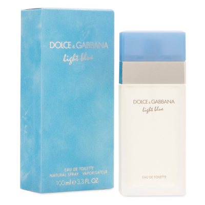 dolce & gabbana light blue womens