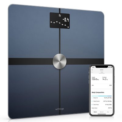  WITHINGS Body Smart - Accurate Scale for Body Weight and Fat  Percentage, Body Composition Wi-Fi and Bluetooth Weight Scale, Baby Weight  Scale, Smart Scale Apple Health Compatible, Bathroom Scale : Health