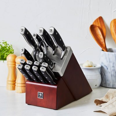 Henckels Forged Accent 16-Piece Self-Sharpening Knife Block Set