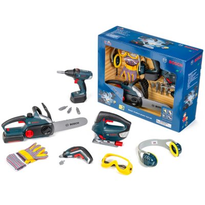 bosch toy chainsaw set