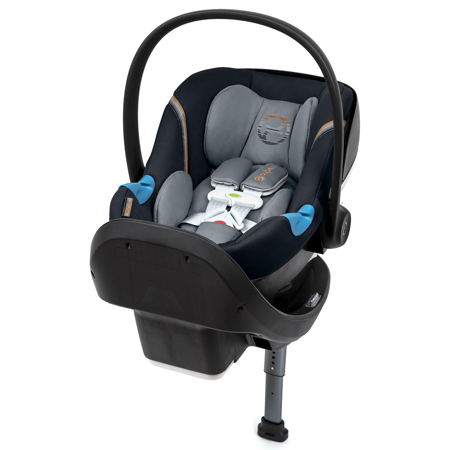 Cybex Aton M Infant Car Seat with SensorSafe and SafeLock Base