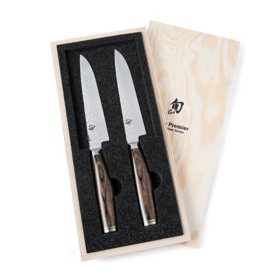 Shun & Kai Premier Tim Malzer 2 Piece Steak Knife Set