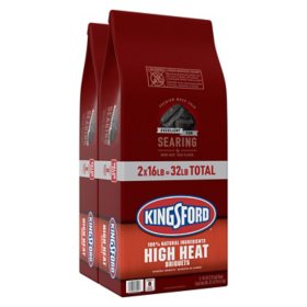 Kingsford High Heat Charcoal, 16 lbs. (2 Pack)