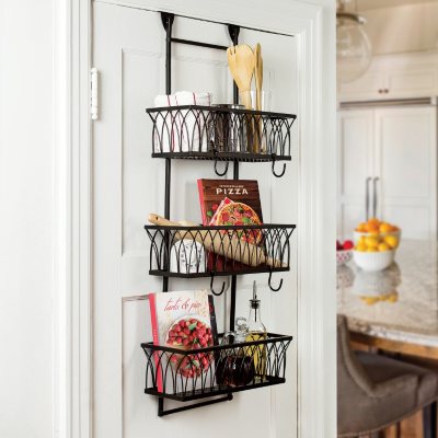 Arch Over The Door 3 Basket Organizer Sam s Club