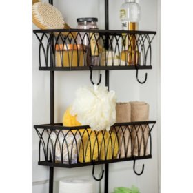 Arch Over The Door 3 Basket Organizer Sam S Club