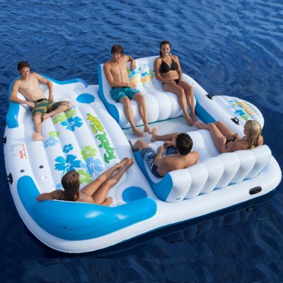 Member’s Mark 21550 6-Person Tropical Tahiti Floating Island for sale online 