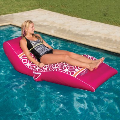 WOW Sports Sunset Chaise Lounge Inflatable Pool and Beach Chair - Sam's Club