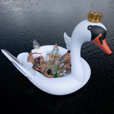sam's club inflatable swan