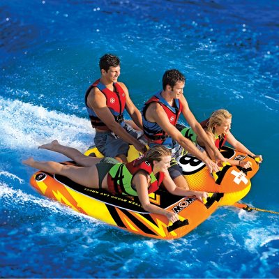 WOW Sports Bolt Towable Tube for Boating 1 to 4 person