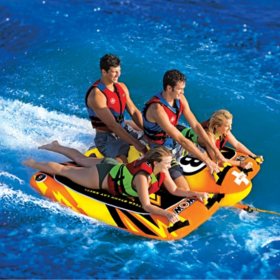 WOW Sports Bolt Towable Tube for Boating 1 to 4 person