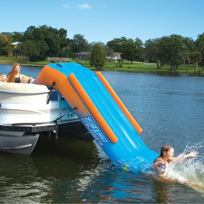 Slide water toy - FREEFALL PONTOON - AquaGlide - inflatable