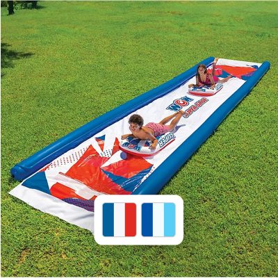 WOW Sports 26' x 6' Heavy-Duty Super Slide with Sprinklers, Includes 2 Sleds