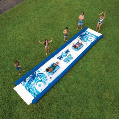 Wow Sports Super Slide with Sprinklers, Blue - Sam's Club