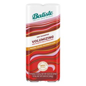Batiste Instant Hair Refresh Volumizing Dry Shampoo (4.23 oz.,  2 pk.)