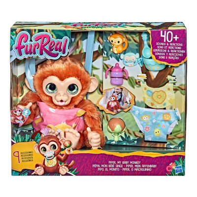 Furreal Piper My Baby Monkey Sam S Club