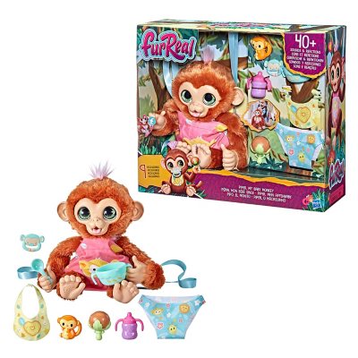 Furreal Piper My Baby Monkey Sam S Club