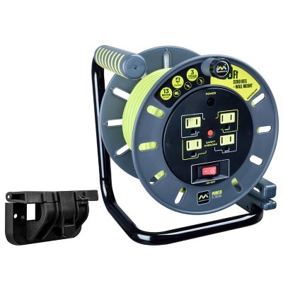 Masterplug Extension Cord Reel (50 ft.) with Wall Mount - Sam's Club