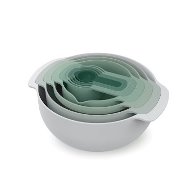 Joseph Joseph Nest 9-Piece Food Preparation & Measuring Set (Sage)