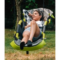 Plum Play Glide Nest Swing with Headrest (63”x20”)
