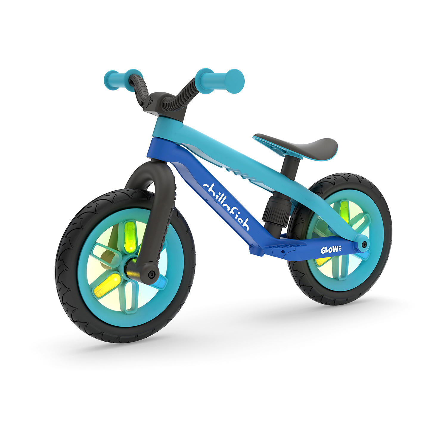 Chillafish BMXie GLOW Lightweight Balance Bike with Light-Up Wheels