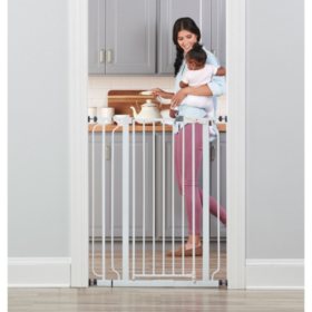 Regalo Easy Step Extra Tall Baby Gate, 29" - 36.5", Choose Color