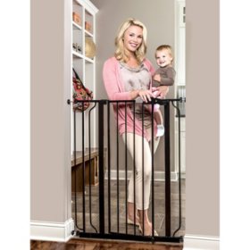 Regalo Easy Step Extra Tall Baby Gate, 29" - 36.5", Choose Color