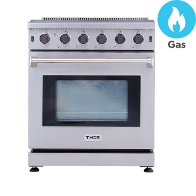 Thor Kitchen 30 In. Freestanding Gas Range - w/ Convection