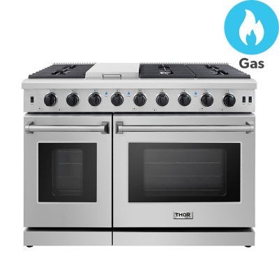 Thor Kitchen 36 Gas Rangetop in Stainless Steel w/ 6 Burners