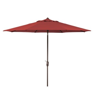 Member s Mark 10 Red Market Umbrella with Premium Sunbrella