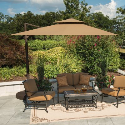11 ft. Beige Cantilever Umbrella Sam's Club