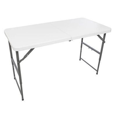 LIfetime Peakform Adjustable Fold-in-Half Table, 4 ft - Fred Meyer