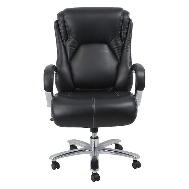 Barcalounger Big & Tall Executive Office Chair, Black (Supports up to 500 lbs.)