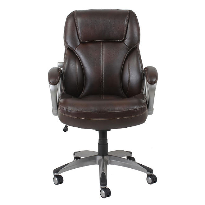Barcalounger Big & Tall Executive Chair, Brown (Supports up to 350 lbs.)