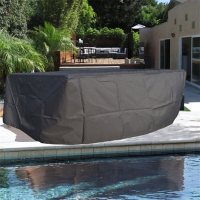 Elsa 1-Piece Water Resistant Patio Sectional Cover		
