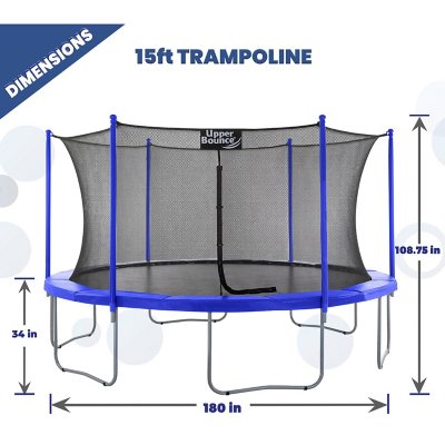 Upper Bounce 15' Trampoline & Enclosure Set - Sam's Club