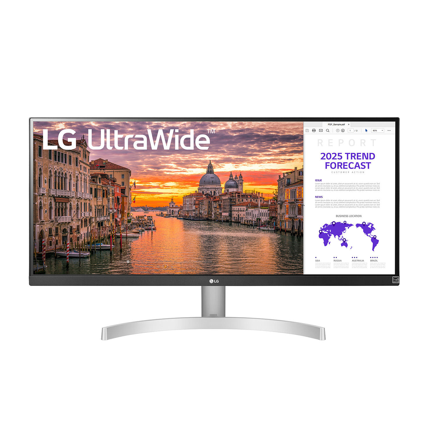 LG 29WN600 29″ (2560 x 1080) UltraWide Full HD IPS Monitor with HDR10
