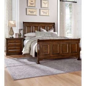 Manchester Bedroom Furniture Set With Sleigh Bed Sam S Club