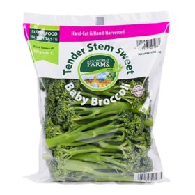 New World Farms Sweet Broccoli Tender Stems (1.5 lbs.)
