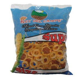 Rey del Campo Mixed Corn Biscuits, 19.75 oz.