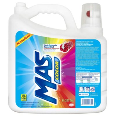 Mas Color Liquid Laundry Detergent - 9 liters - Sam's Club